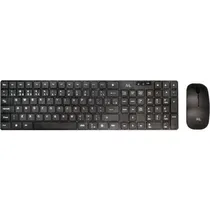 Teclado + Mouse Mtek 1200 Dpi/Ultra Slim - Black