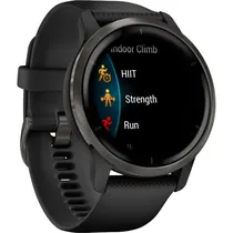 Relógio Smartwatch Garmin Venu 2 - Black Slate Bezel (010-02430-11)