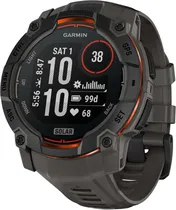 Relogio GPS Garmin Instinct 3 50MM Solar 010-02935-00 Black/Charcoal