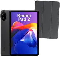 Tablet Xiaomi Redmi Pad 2 Bunble 256GB/8GB Ram de 11" 8MP/5MP + Capinha Cinza