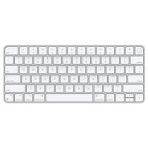 Teclado Apple Magic MK293LL/ A Touch Id Wireless / Bluetooth / Ingles - Prata / Branco