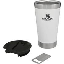 Stanley Vaso Termico Beer c/Tapa-Abridor 473ML Blanco