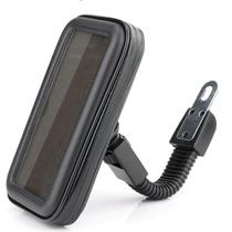 Suporte de Celular Luo LU-414 para Moto / Impermeavel - Preto