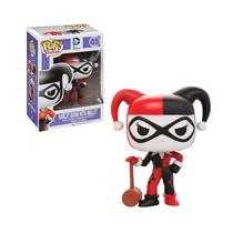 Muneco Funko Pop Super Heroes Harley Quinn With Mallet 45