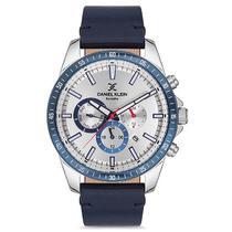 Relogio Masculino Daniel Klein DK.1.12595-6 Exclusive  Azul