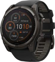 Relogio GPS Garmin Fenix 8 51MM Saphire Solar Black 010-02907-10