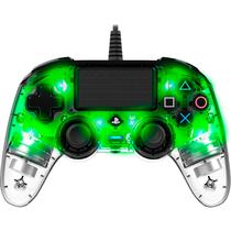 Controle para Console Nacon Wired Illuminated SLEH-00467 - USB - para PS4 - Transparente