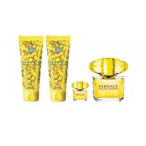 Kit Versace Yellow Diamond Fem 90ML + SG+ BL+ Nece