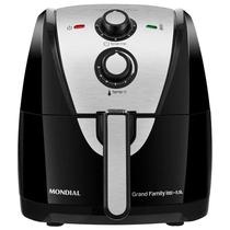 Fritadeira Eletrica Mondial Air Fryer AF-55I com 2000W/5.5L/220V - Preto/Prata