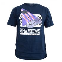 Camiseta BWD-78015 Super Nintendo Blue **Small**