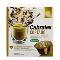 Capsulas de Cafe Cabrales Cortado para Maquinas Dolce Gusto com 14 Unidades