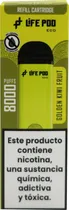 Vape Descartável Life Pod - Golden Kiwi Fruit - 8000 Puffs