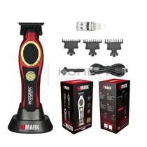 Cortador de Cabelo Trimmer Wmark NG 7230 Vermelho