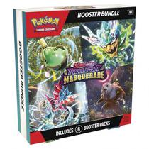 6 Packs Cartas Pokemon TCG: Scarlet e Violet-Twilight Masquerade - Booster Pack Bundle