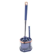 Escova Sanitária Cabo Fino Azul
