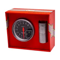 Tacometro Hi-Performance Type R 8100SW-7 / 5" / Relógio Conta-Giro X1.000 - Cinza