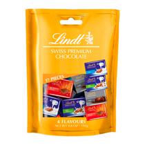 Mini Chocolates Lindt Swiss Premium Pacote 17 Und 114G