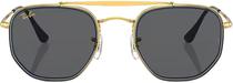 Oculos de Sol Ray Ban RB3648M 9240B1 52 - Feminino