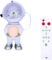 Projetor Astronaut Star Ligth Nebula - Branco (com Controle)