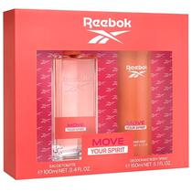 Kit Perfume Feminino Reebok Move Your Spirit Edt 100 ML + Desodorante