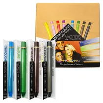 Kit Perfume Words The Perfumes Of Colours Dark - Eau de Toilette - 12 Peças - 30ML