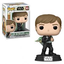 Funko Pop Star Wars Book Of Boba Fett Luke Skywalker W/Grogu 583