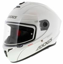 Capacete para Moto Axxis Draken Solid A10 - Tamanho M (57-58) - Branco