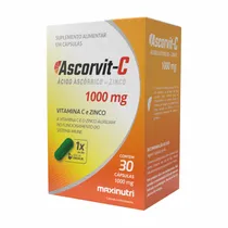 Maxinutri Ascorvit-C 30 Cápsulas