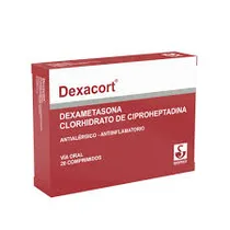 Siegfried Comprimidos Dexacort Via Oral 20 Comp Plastico Rojo