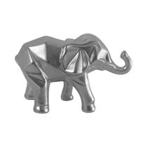 Figura Decorativa de Elefante Concepts 441-647937 23.5 CM Plata