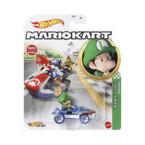 Auto de Coleccion Mattel Hot Wheels Mario Kart Baby Luigi Sneeker HDB28