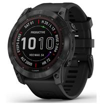 Smartwatch Garmin Fenix 7X Solar Sapphire 010-02541-22 Wi-Fi/10ATM/51MM - Black