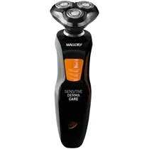 Barbeador Elétrico Mallory Sensitive Derma Care B90300100 2V - Black