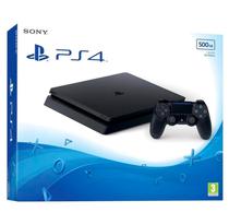 Console Sony Playstation 4 Slim CUH-2216A 500GB SSD - Preto