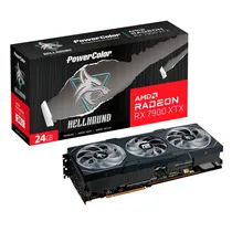 Placa de Vídeo RX7900XTX 24GB Hellhound Power Color GDDR6 RX7900XTX 24G-L /Oc AMD Radeon