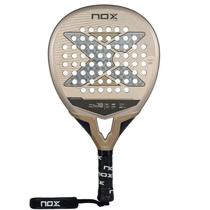 Nox Paleta de Padel TL10 Future Tino Libaak 2024 Fibra de Carbono Dorado