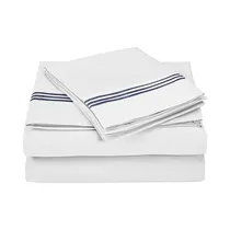 Juego de Sábanas Soho Diamond SSKT1000CBSTOWH 1000H King Size 4 Piezas