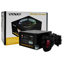 Fonte de Alimentacao Satellite ATX500 500W ATX / Nao Modular / 80 Plus Bronze / RGB