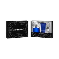 Kit Perfume Mont Blanc Legend Blue Edp 3 Piezas