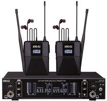 Microfone BLG s/fio Wir.Monitor Uhf UM-2