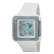 Relogio Casio LCF-20-7C Quadrado Branco