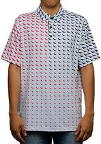 Outlet Camisa Polo Walter Hagen MGA11444 Branco - Masculina