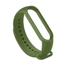 Pulseira de Silicone 4LIFE para Xiaomi Mi Band 5/6 - Verde Musgo