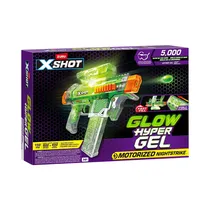Pistola de Gel Zuru X-Shot Hyper Gel Nightstrike Glow In The Dark 36782
