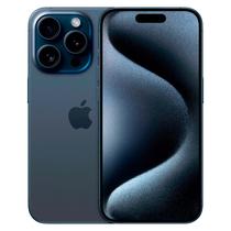 Apple iPhone 15 Pro *Swap A+* 128GB Esim Tela 6.1" - Azul (Non Active 100% Bateria) (Somente Aparelho)