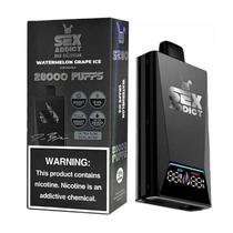 Pod Descartavel Sex Addict Black S280 Watermelon Grape Ice 28.000 Puffs