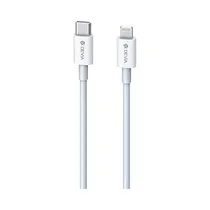 Cable Devia EC146 USB-C A Lightning 2M Blanco