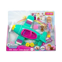 Kit de Juego Mattel Barbie Family & Friends Club Chelsea Piloto de AvióN HTK38
