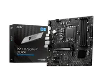 Placa Mãe 1700 MSI B760M-P Pro DDR4 HDMI/DP