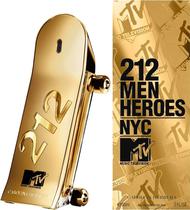 Perfume Carolina Herrera 212 Men Heroes NYC MTV Edt 90ML - Masculino